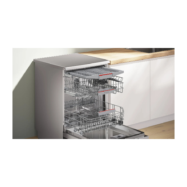 BOSCH SMS4ECI26E Series 4 Free Standing Dishwasher 60 cm, Inox | Bosch| Image 3