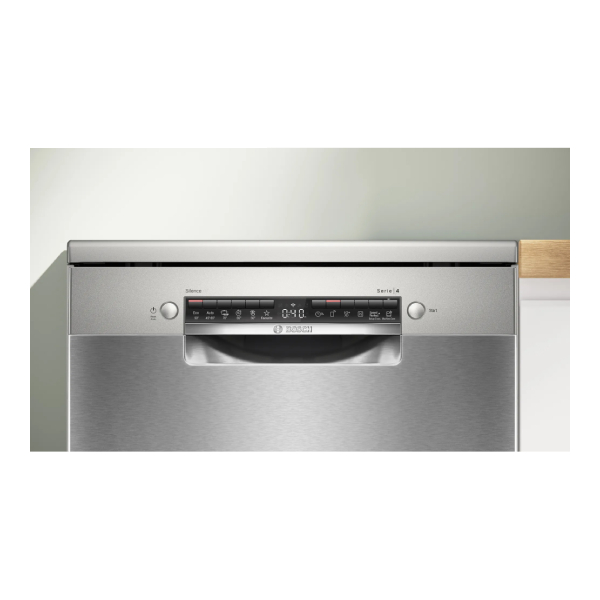 BOSCH SMS4HVI00E Series 4 Free Standing Dishwasher 60 cm, Inox | Bosch| Image 2