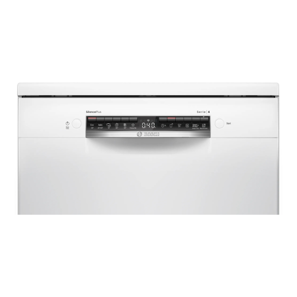 BOSCH SMS4HMW06E Series 4 Free Standing Dishwasher 60 cm, White | Bosch| Image 2