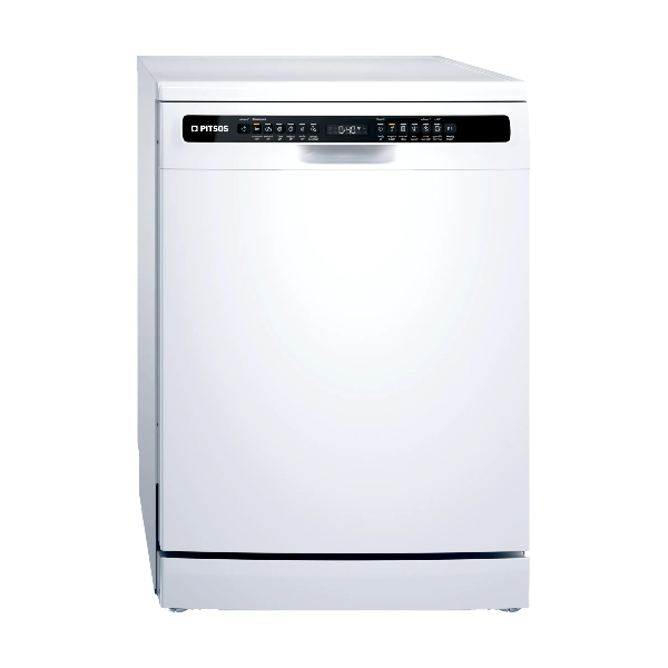 PITSOS DSF61W01 Free Standing Dishwasher 60 cm, White