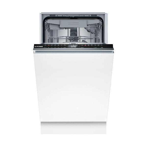 PITSOS DVS61X01 Εντοιχιζόμενο Πλυντήριο Πιάτων, 45 cm