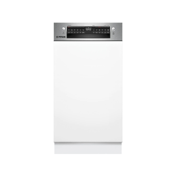 PITSOS DIS61I01 Semi Built-In Dishwasher, 45 cm