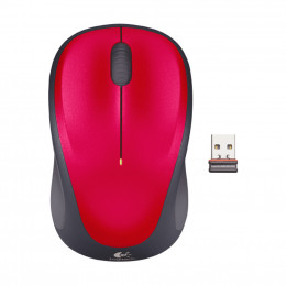 LOGITECH M235 Wireless Mouse, Red | Logitech