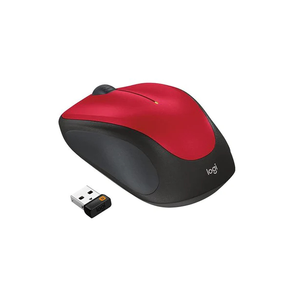 LOGITECH M235 Wireless Mouse, Red | Logitech| Image 2