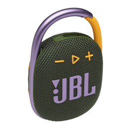 JBL CLIP 4 Portable Bluetooth Waterproof Speaker, Green | Jbl