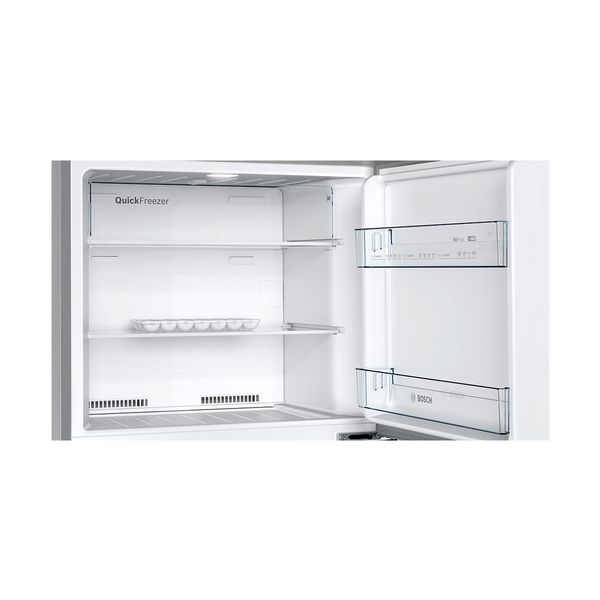 BOSCH KDN43V1FA Refrigerator with Upper Freezer, Inox | Bosch| Image 5