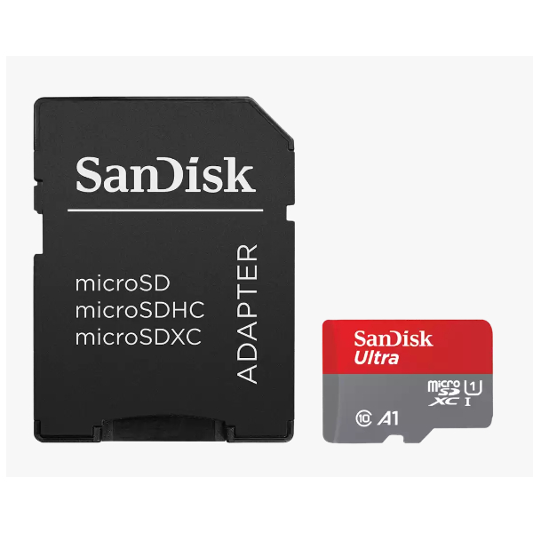 SANDISK Ultra MicroSD Κάρτα Μνήμης 64 GB με Προσαρμογέα SD | Sandisk| Image 2