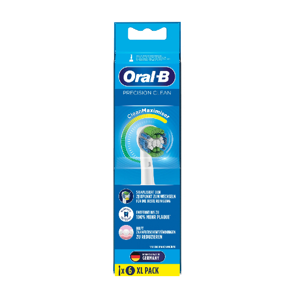 ORAL-B CleanMaximizer Replacement Toothbrush Heads, White, 6 Pieces | Braun| Image 2