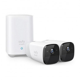 ANKER EUFY CAM 2 PRO S221 Smart Outdoor Camera, Set of 2 Cameras with batteries | Anker
