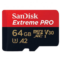 SANDISK SDSQXCU-064G-GN6MA Extreme Pro MicroSD Κάρτα Μνήμης, 64 GB | Sandisk