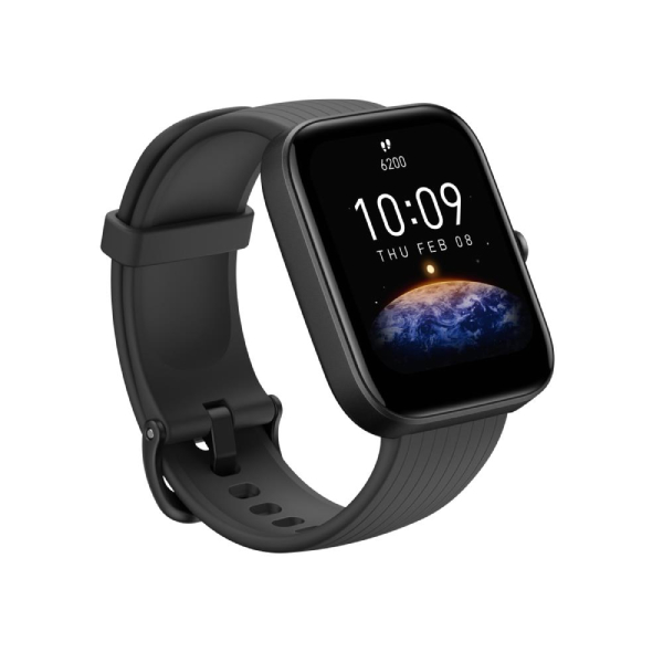 AMAZFIT W2172OV4N BIP 3 Smartwatch, Black