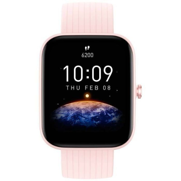 AMAZFIT W2172OV5N BIP 3 Smartwatch, Pink | Amazfit| Image 2