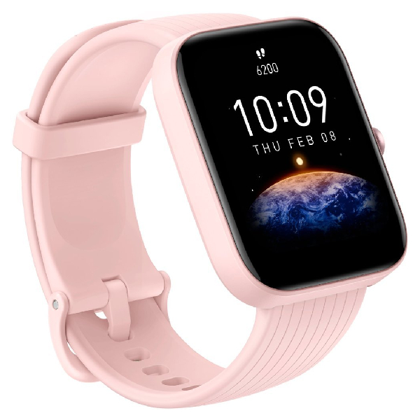 AMAZFIT W2171OV5N BIP 3 Pro Smartwatch, Pink | Amazfit| Image 3