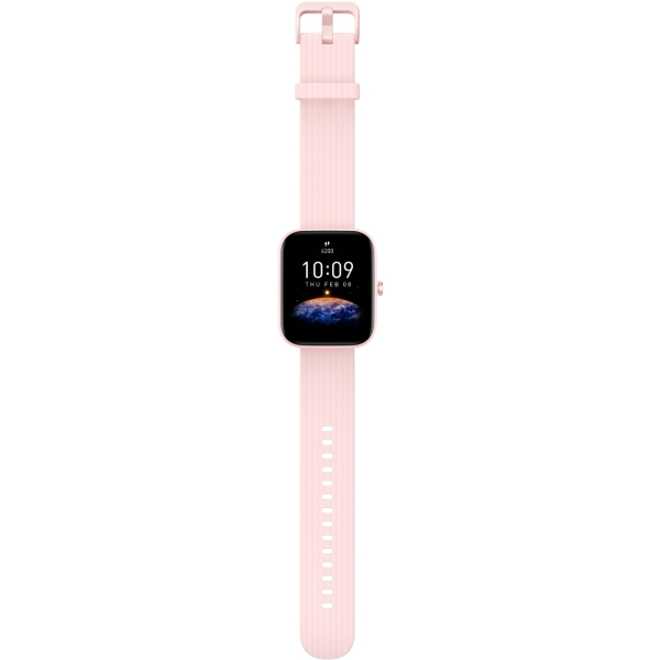 Amazfit Bip 3 Pro Smart Watch for Android iPhone Bip 3 Pro Smart Watch for  Women (Pink)