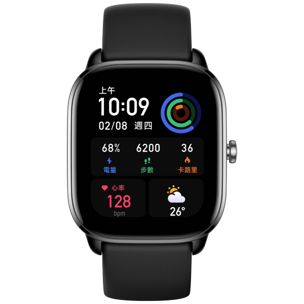 AMAZFIT W2176OV5N GTS 4 Mini Smartwatch, Black | Amazfit| Image 2