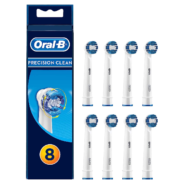 BRAUN Oral-B Precision Clean 8 Τoothbrush Ηeads 