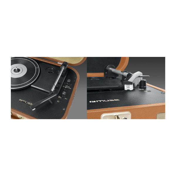 MUSE MT-501 ATC Vinyl Turntable Stereo System | Muse| Image 3