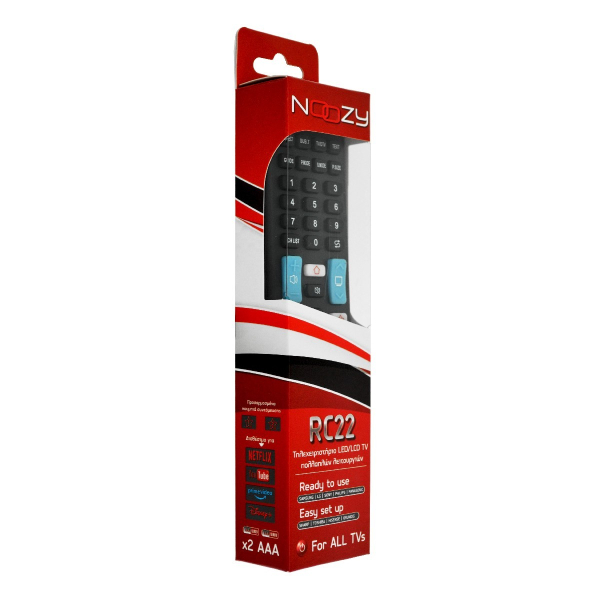 NOOZY RC22 Remote Control for LG, Samsung, Philips and Panasonic TVs | Noozy| Image 2