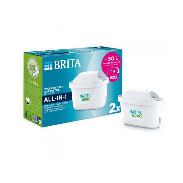 BRITA Maxtra Pro ALL-IN-1 Water Filters, 2 Pack