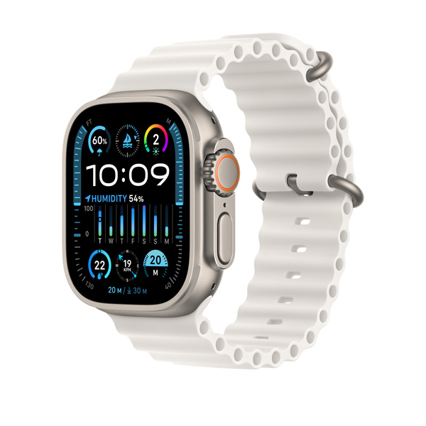 APPLE MQE93ZM/A White Ocean Band for Apple Watch, White | Apple| Image 2