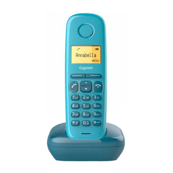 GIGASET A170 Cordless Phone, Aqua Blue