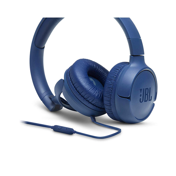 JBL T500 Wired Headset, Blue | Jbl| Image 2