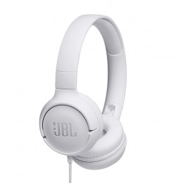 JBL T500 Wired Headset, White | Jbl
