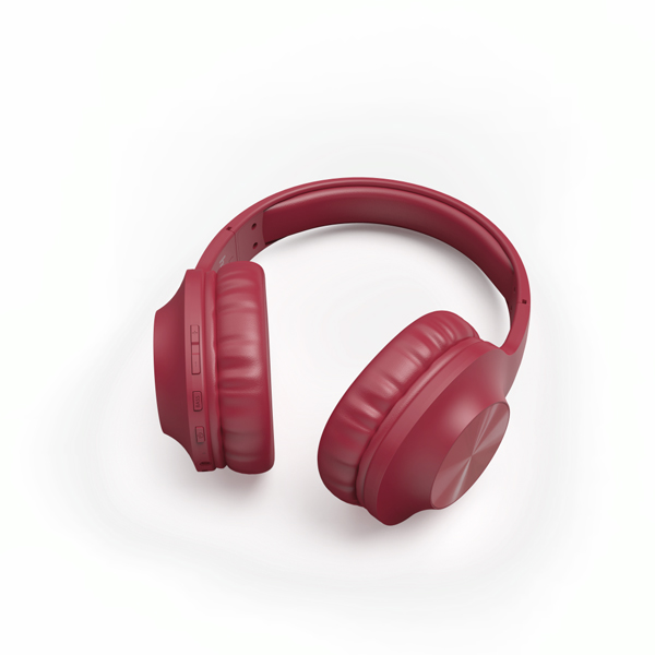 HAMA 00184060 Bluetooth Calypso Οver Ear Ηeadphones with Microphone, Bass Booster, Red | Hama| Image 2