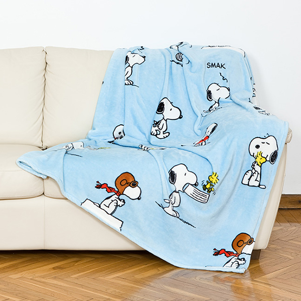 KANGURU Plaid Snoopy Blanket 130 x 170 cm | Kanguru| Image 2