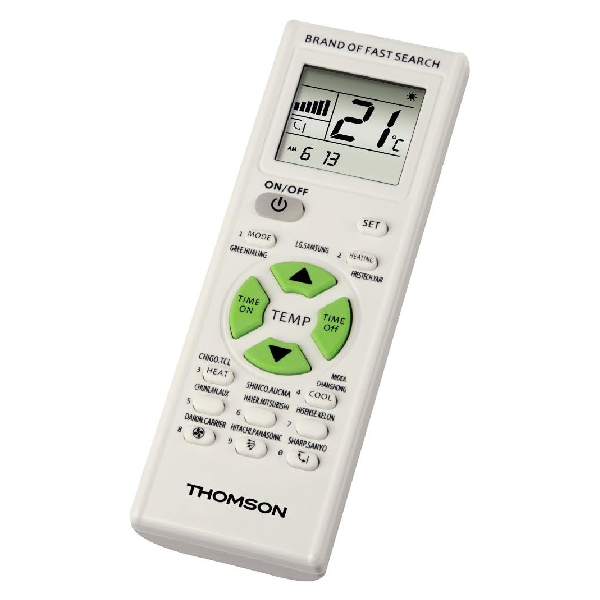 THOMSON ROC1205 Universal Remote Control for Air Conditioners | Hama| Image 2