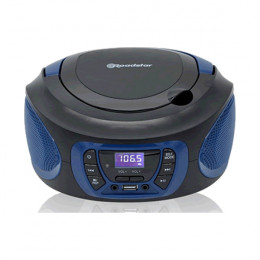 ROADSTAR CDR-365 Portable Radio with CD Player, Blue | Roadstar