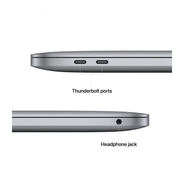 APPLE MNEH3GR/A MacBook Pro Laptop, 13", Space Grey | Apple| Image 4