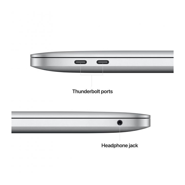 APPLE MNEP3GR/A MacBook Pro Laptop, 13", Silver | Apple| Image 4