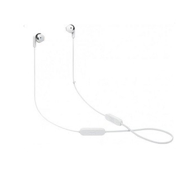 JBL T215BT Tune Wireless Earbud Heaphones with Microphone, White