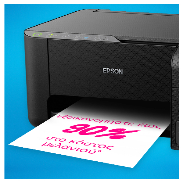 EPSON EcoTank L3250 Multifunction Wi-Fi Ink Tank A4 Printer, With Up To 3 Years Of Ink Included | Epson| Image 3
