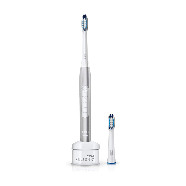 ORAL-B Pulsonic Slim Luxe 4000 Electric Toothbrush, Platinum | Braun| Image 2