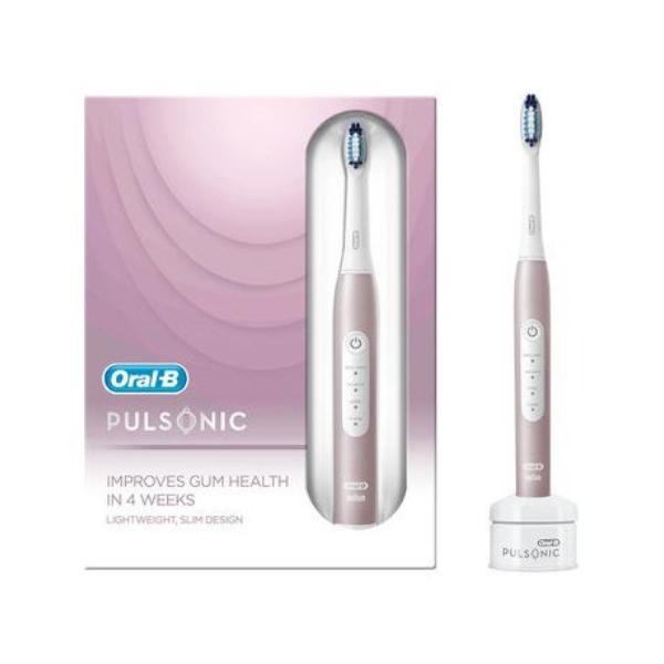 ORAL-B Pulsonic Slim Luxe 4100 Ηλεκτρική Οδοντόβουρτσα, Ροζ χρυσό