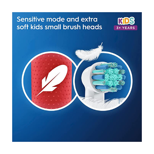 ORAL-B D100K Kids Spiderman Gift Pack Electric Toothbrush | Braun| Image 2