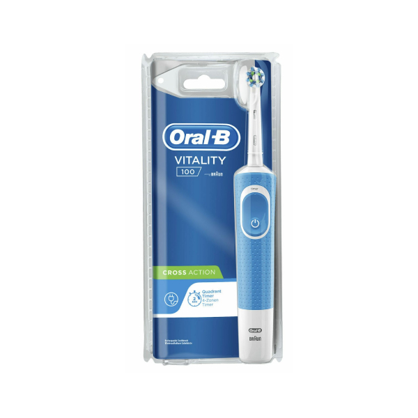 BRAUN ORAL-B Vitality 100 Crossaction Electric Toothbrush, Blue | Braun| Image 4