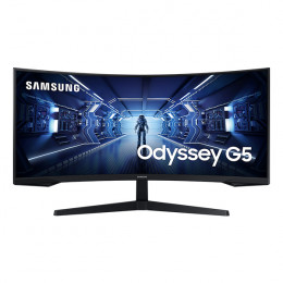 SAMSUNG LC34G55TWWPXEN G55T Odyssey Curved Gaming PC Monitor, 34" | Samsung