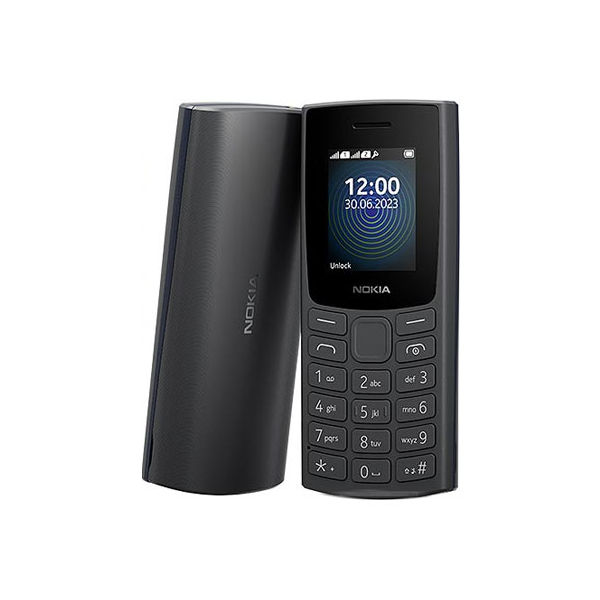 NOKIA 105 Mobile Phone, Charcoal Black | Nokia| Image 3
