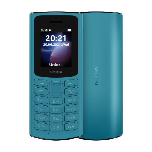 NOKIA 105 4G Κινητό Τηλέφωνο, Μπλε