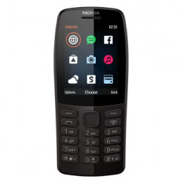 NOKIA 210 DS Κινητό Τηλέφωνο, Μαύρο | Nokia