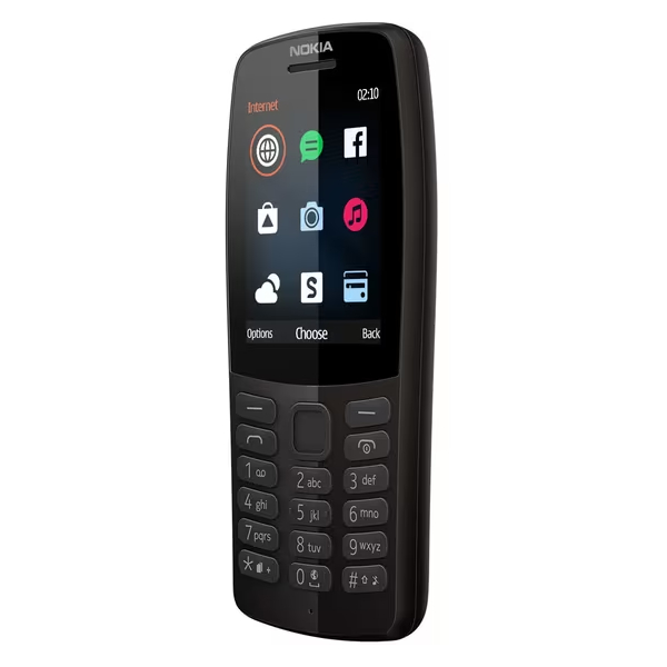 NOKIA 210 DS Mobile Phone, Black | Nokia| Image 4