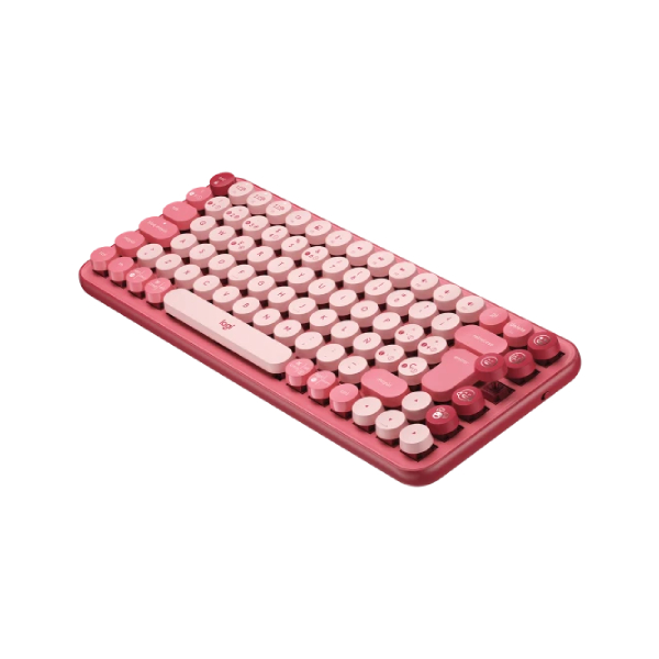 LOGITECH Pop Mechanical Wireless Keyboard, Pink | Logitech| Image 3