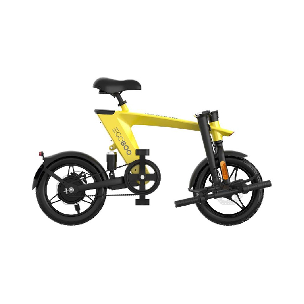 EGOBOO EBH1YEL Micromover Electric Bike, Yellow | Egoboo| Image 3