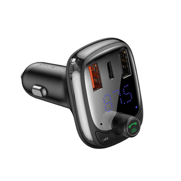 BASEUS Car Transmitter FM Bluetooth and Charger