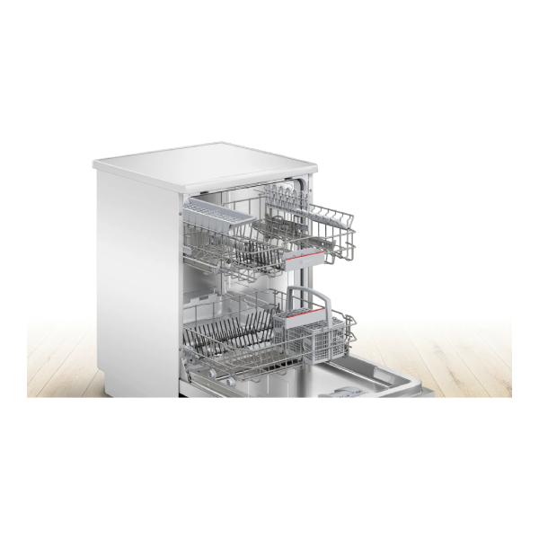 BOSCH SMS4HTW00E Series 4 Free Standing Dishwasher 60 cm, White | Bosch| Image 3