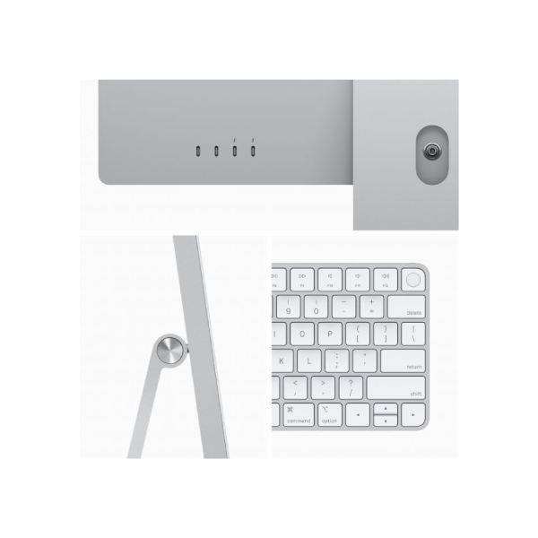APPLE MQRJ3GR/A iMac M3 All in One, Silver | Apple| Image 3