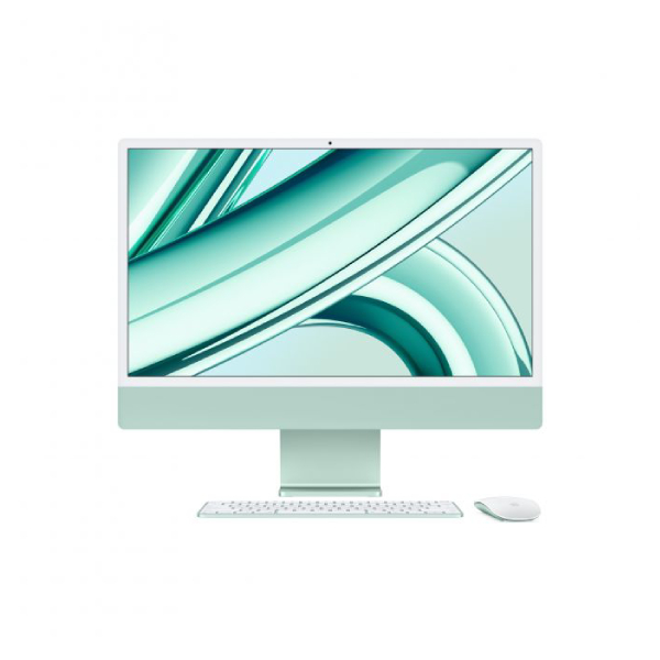 APPLE MQRN3GR/A iMac M3 All in One Υπολογιστής, Πράσινο